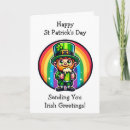 Search for cartoon st patricks day cards Rainbow