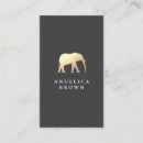 Search for elephant business cards Travel