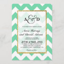 Search for chevron bridal shower invitations Glitter