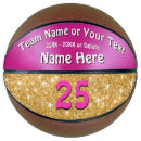 Search for glitter basketballs Gold