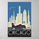 Search for vintage chicago posters Cityscape