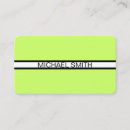 Search for green and black business cards Minimalistic