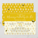 Recherche de bee baby shower invitations Mignonne