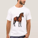 Recherche de cheval brun tshirts Selle