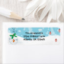 Search for bag return address labels Orange