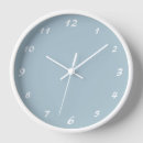 Search for blue and white clocks Modern