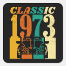 Search for made in 1973 stickers 50th birthday