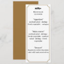 Search for appetizing postcards Brown