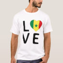 Recherche de drapeau sénégal tshirts Amour
