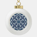 Recherche de mandala bleu ornements Vintage