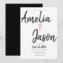 Search for marker invitations Black and white