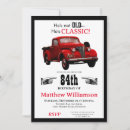 Recherche de vieux camion invitations Classique