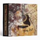 Search for guitar binders Acoustic