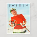 Search for snow woman postcards Vintage