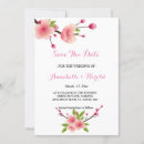 Search for cherry blossom save the dates Botanical