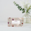 Search for vector business cards Floral