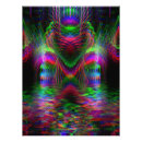 Search for psychedelic hearts posters Rainbow
