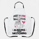 Search for sketching aprons Kawaii