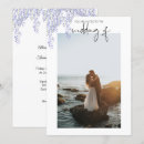 Search for wisteria wedding save the dates Purple
