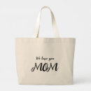 Search for mom tote bags Black