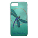 Search for green dragonfly iphone cases Blue