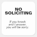 Search for no soliciting stickers Solicitors