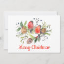 Search for bullfinch christmas cards Watercolor