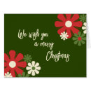Search for vintage floral christmas cards Xmas