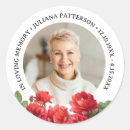 Search for funeral flowers stickers In loving memory