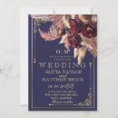 Search for navy blue red wedding invitations Boho