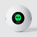 Search for funny cartoon golf balls Green