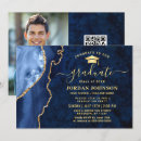 Search for marble graduation invitations Glitter