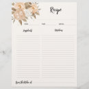 Search for binders recipe cards Floral