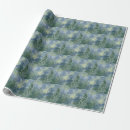 Search for snowy trees wrapping paper Forest