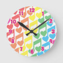 Recherche de coeurs musique horloges Musical