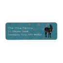 Search for indigo return address labels Chic