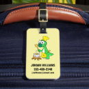 Recherche de fun bagages étiquettes Dinosaure