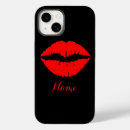 Search for lip print iphone cases Kiss