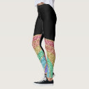Search for glitter leggings Rainbow