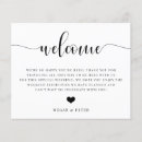 Search for welcome party enclosure cards Modern