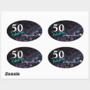 Search for 50th anniversary celebration stickers Fifty