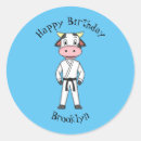 Search for martial arts animal stickers Cute