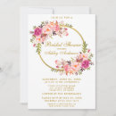 Recherche de floral wreath invitations Rose rousse