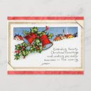 Search for vintage christmas bells postcards Victorian