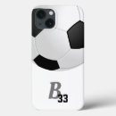 Search for soccer iphone cases Black and white