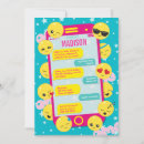 Search for omg birthday invitations Emoji birthday party