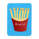 Recherche de nourriture frite magnets Drôle