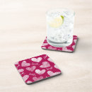 Recherche de griffe dessous de verres Coeur
