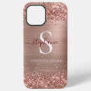 Search for faux glitter cases Rose gold