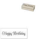 Search for happy birthday rubber stamps Elegant